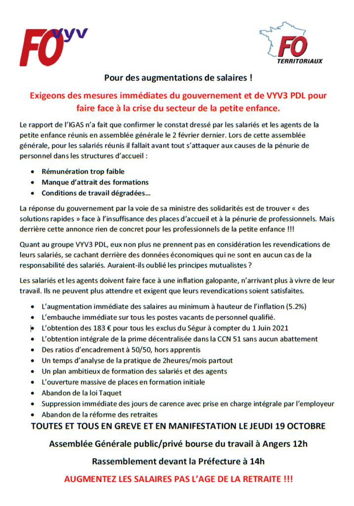 Exigeons Des Mesures Imm Diates Du Gouvernement Et De Vyv Pdl Pour